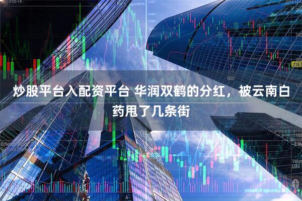 炒股平台入配资平台 华润双鹤的分红，被云南白药甩了几条街